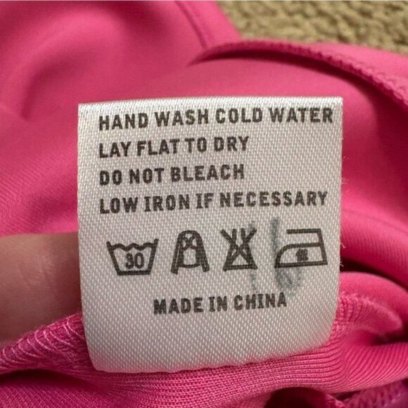 TOMSWARE Pink Fuchsia Peplum Mini Dress - Size Small - Picture 9 of 12